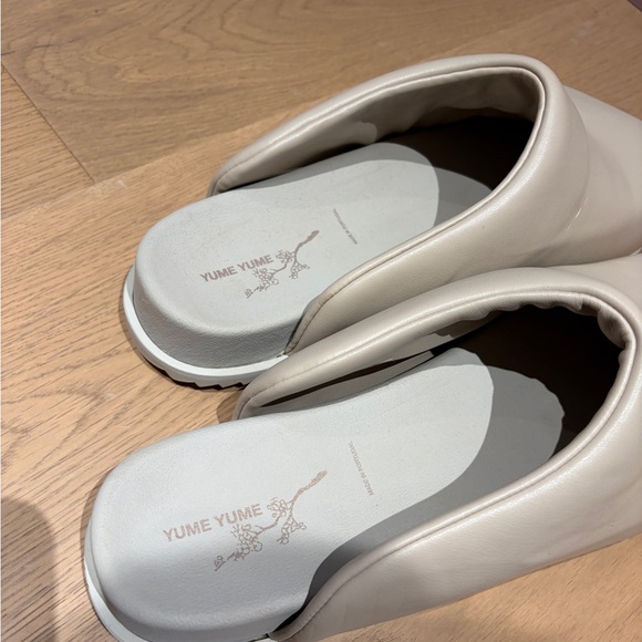 Chic Cream Slip-On Clogs - Picture 3 of 5